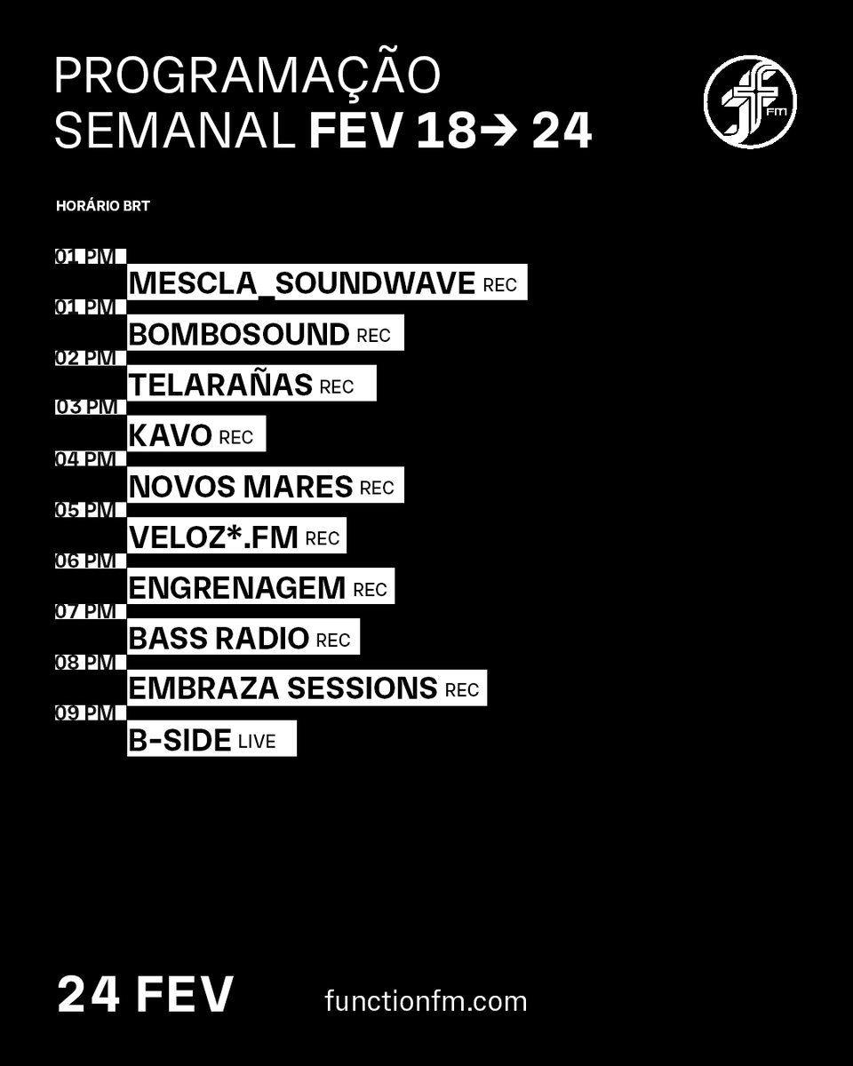 Function FM tweet media