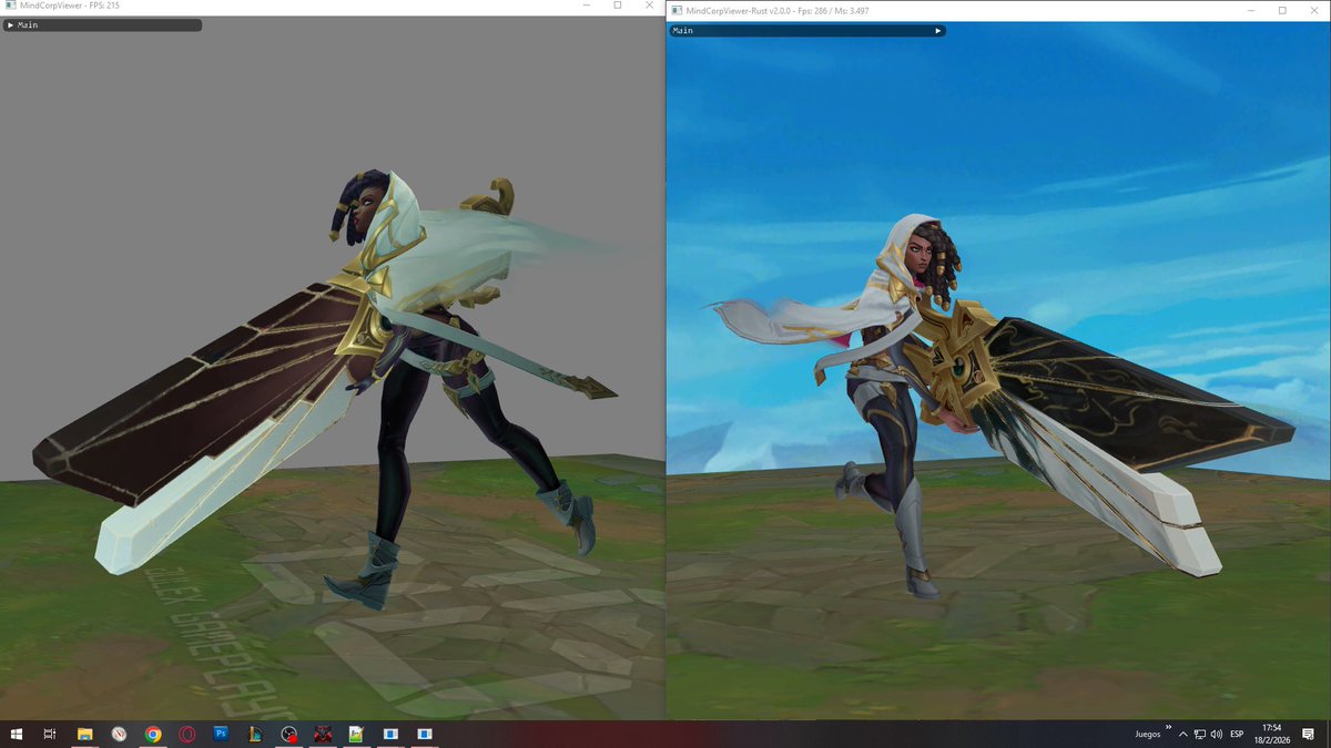 Julex_Gameplays's tweet image. Senna model comparison

LoL champ vs TFT Unbound Legend