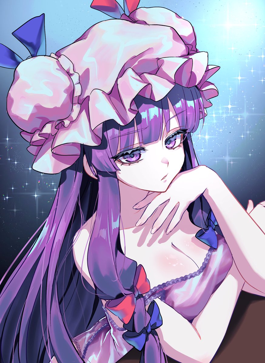 momohana_3939's tweet image. 落書き夜明けのパチェ🎀🌙