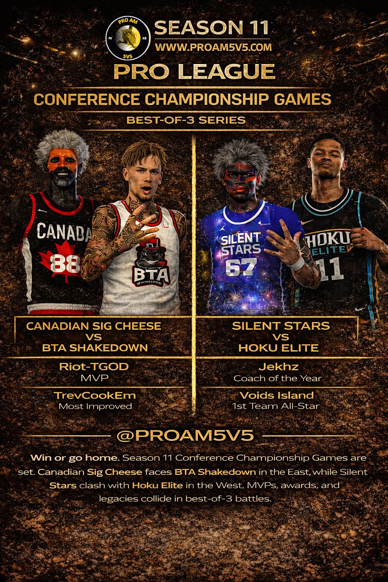 PRO AM 5V5 tweet media