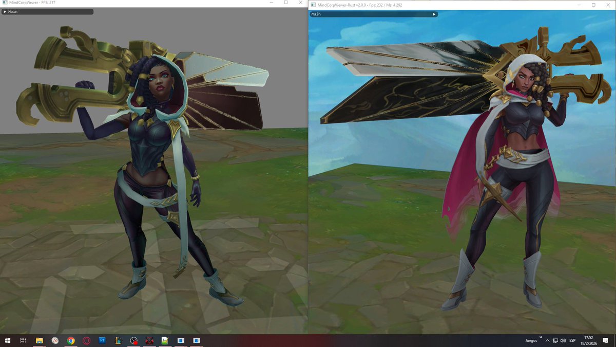 Julex_Gameplays's tweet image. Senna model comparison

LoL champ vs TFT Unbound Legend