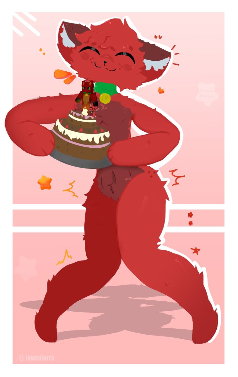 laweafurra's tweet photo. Feliz cumpleaños  furrito de leche!! 🎉🎉✨

@Loyerscraft18 
#drawing #furryartwork #furryartist https://t.co/fibzLj0PDg