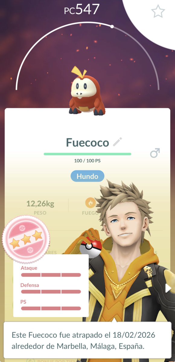 antoniomsolla's tweet image. After a while, it finally happened another Hundo. Today it has been a great day. Shinies, a hundo and new friends!

Let's keep it going ❤️✨

Hundo Fuecoco 💯🔥 

#PokemonGO #PokemonGOfriends #PokemonHundo