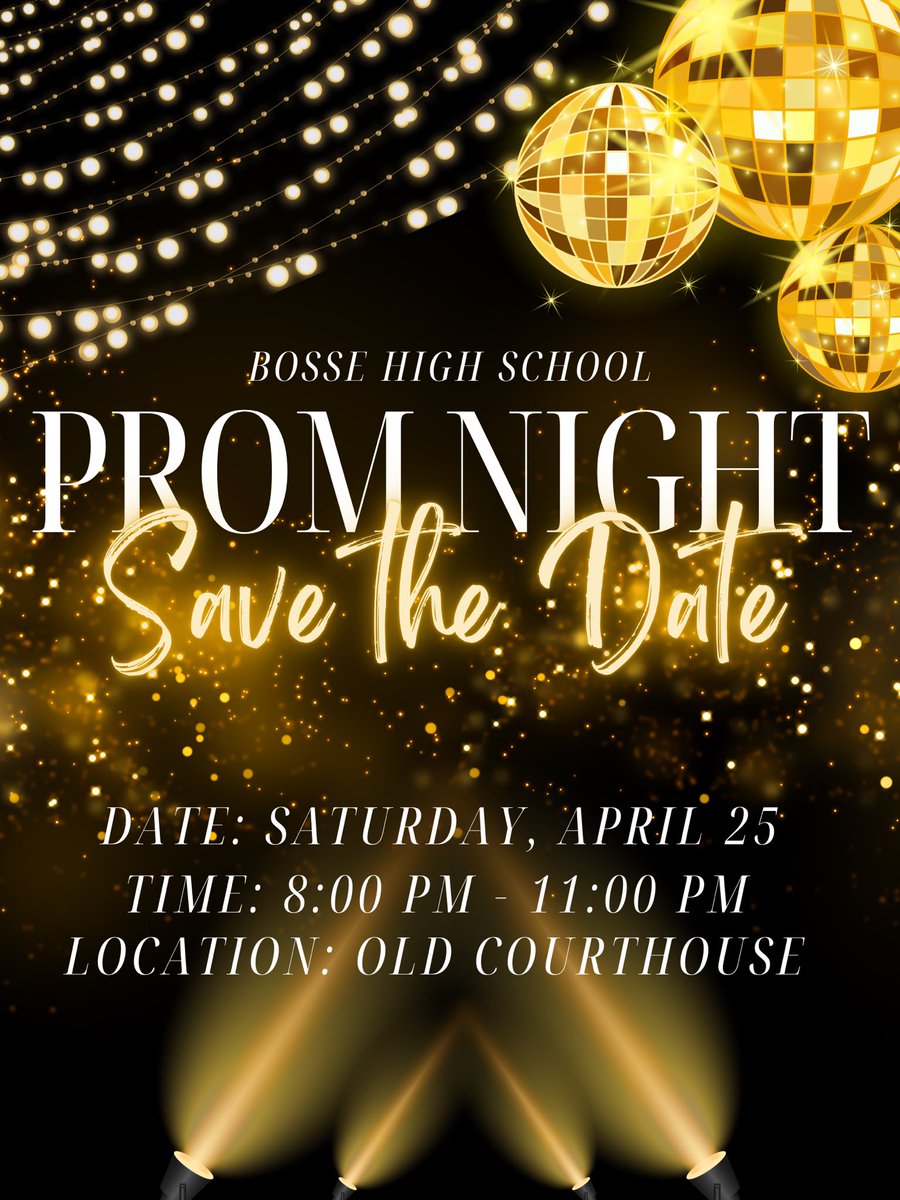 Prom Date Design Save The Date Prom
