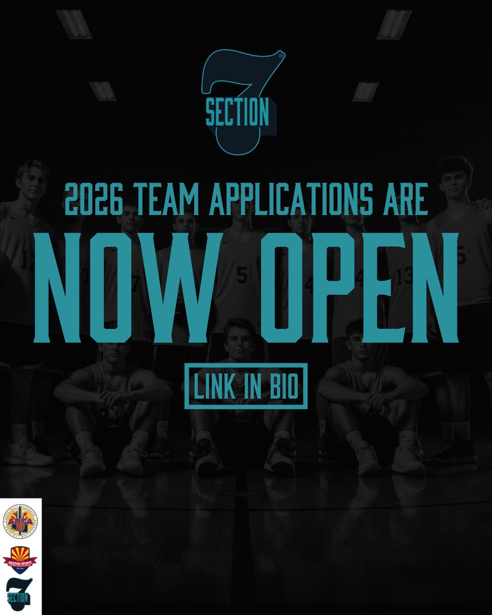 The 2026 Section 7 team applications are now live!
Submit your application today to be part of this year’s event. Spots are limited. Find the link in bio!
#Section7Basketball #WhereTalentMeetsOpportunity