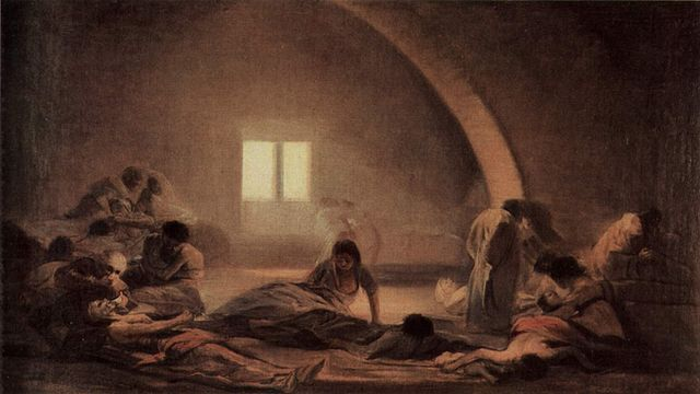 damian_arasa's tweet photo. Como si fuera un médico trastornado, la misma vida que a veces te cura, otras veces te hiere y al final te mata.

🎨 Francisco de Goya https://t.co/kP9xoZHZGB