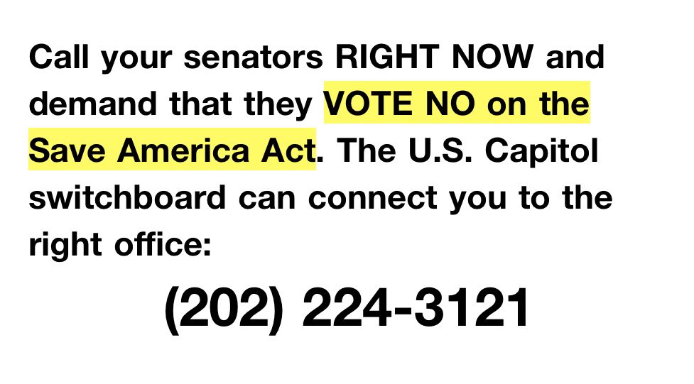 TrumpFile's tweet image. Debate is expected next week, and right now they have 50 votes. You need to call and change that.