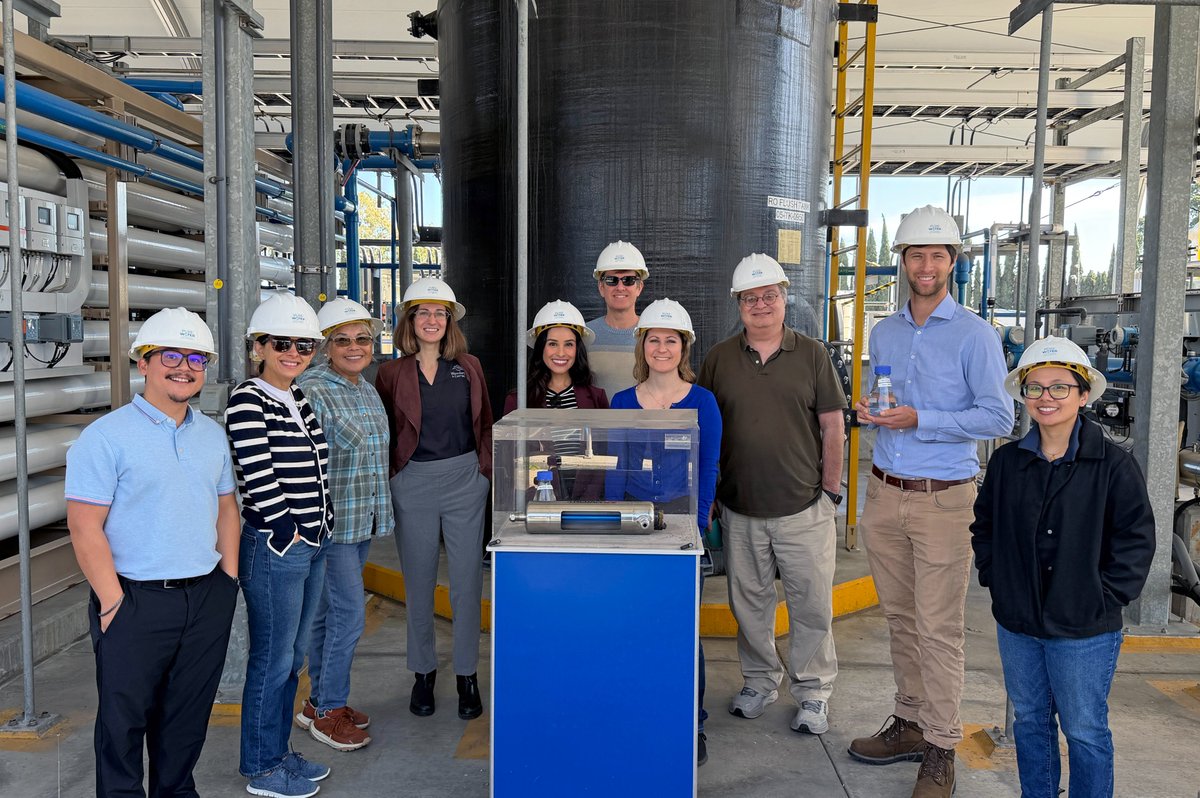 woodardcurran's tweet photo. Our LA team toured the @mwdh2o #PureWaterSoCal Innovation Center! This innovative program is helping reduce reliance on imported water while strengthening long-term reliability through a resilient, local water source. #CAWater https://t.co/OuOdQctiDI