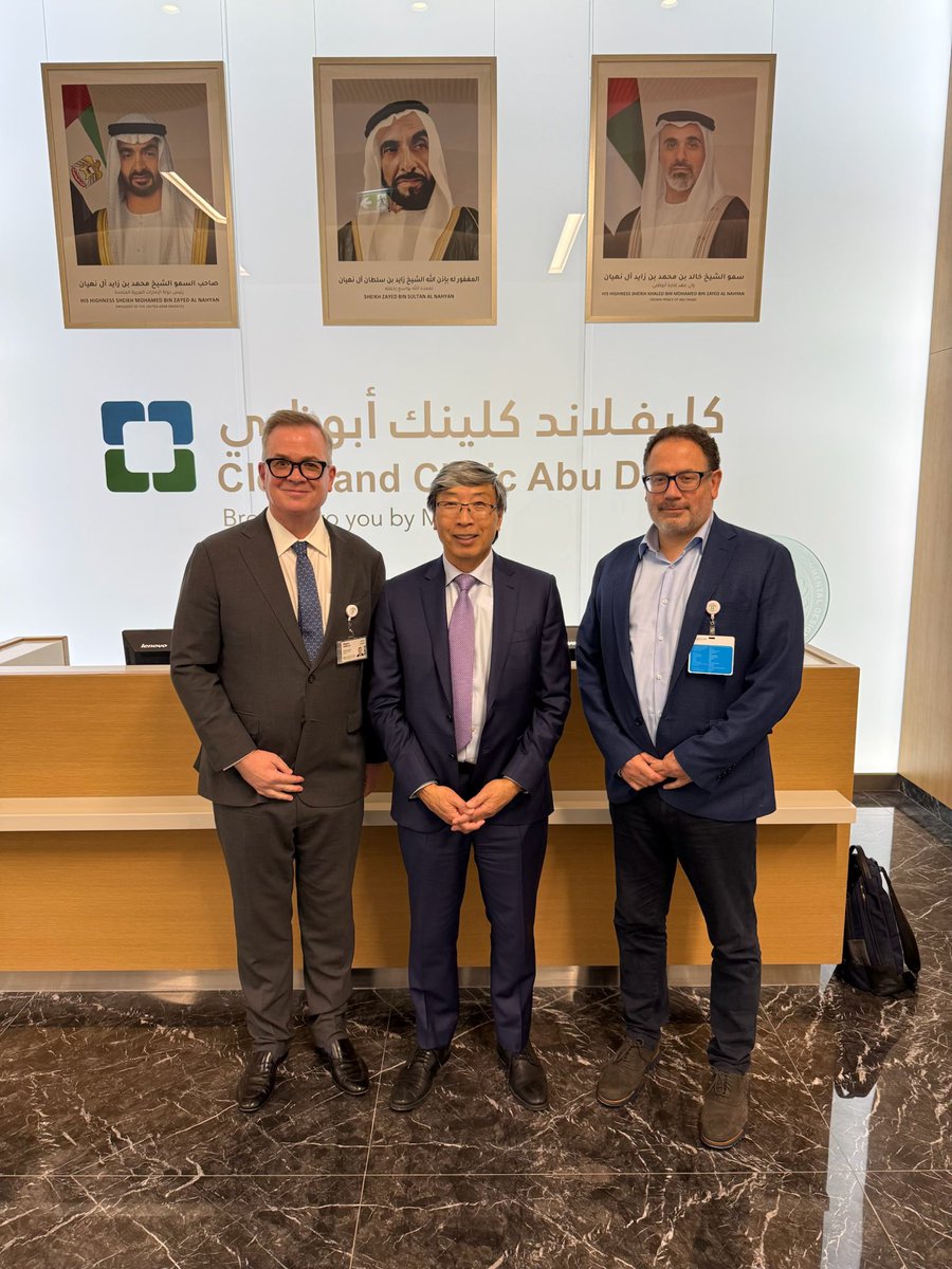 DrPatrick's tweet image. Great meeting with leadership at UAE - from regulatory agencies to cancer delivery centers of the highest standards at Cleveland Clinic in Abu Dhabi @ClevelandClinic UAE