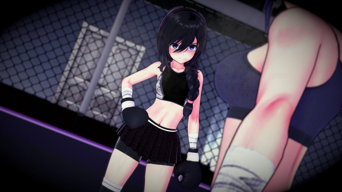 Underground Match - Part 1

Miho gets challenged by an unfamiliar opponent to a underground boxing match but with a special rule..