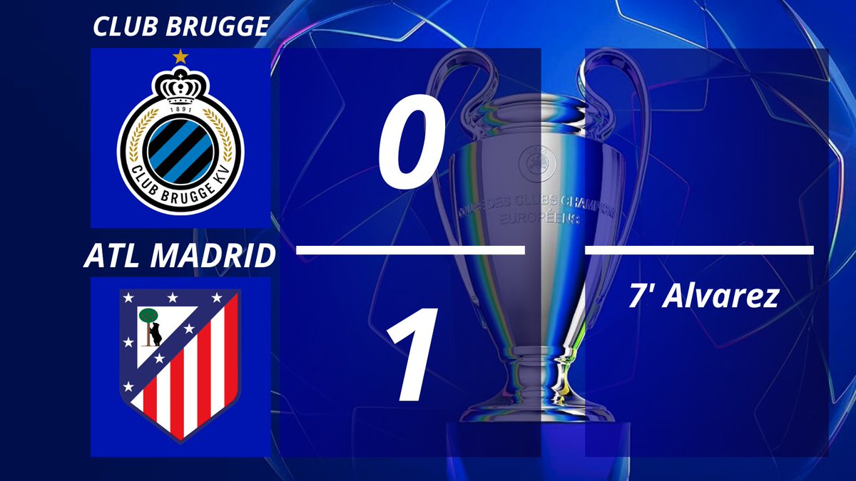 ET JULIAN ALVAREZ 🕷️OUVRE LE SCORE POUR L'ATLETICO ❤️💙