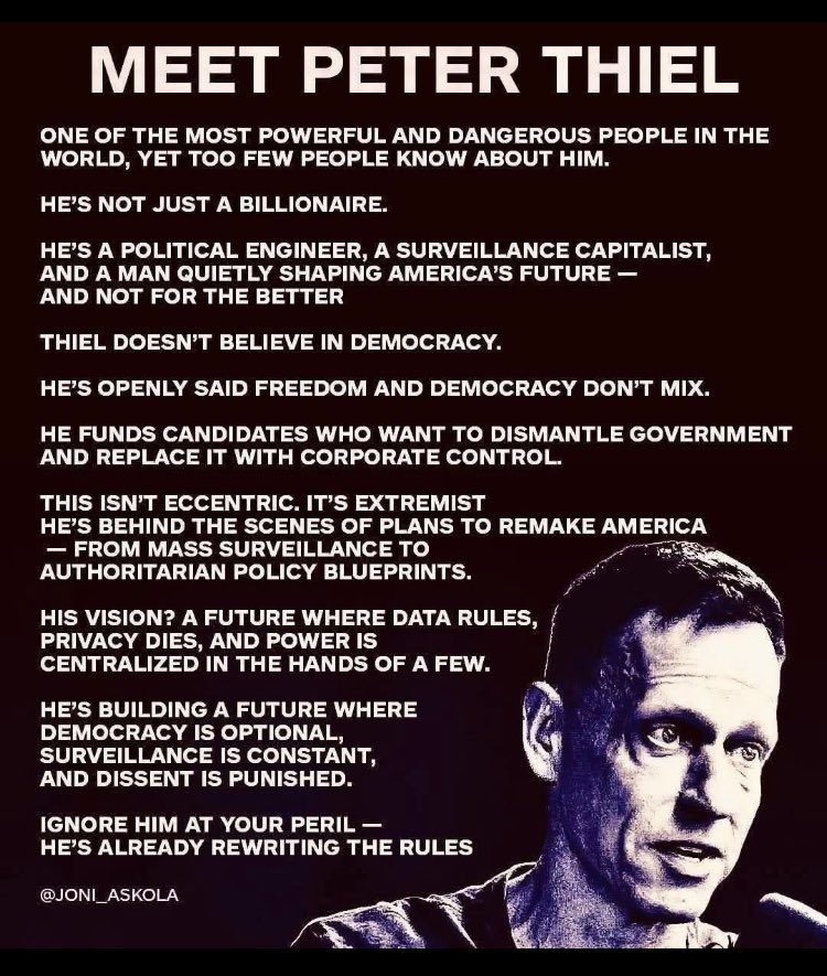 This email between Epstein and JD Vance’s tech oligarch benefactor, Peter Thiel, where they plan to “collapse” society to create investment opportunities for themselves.