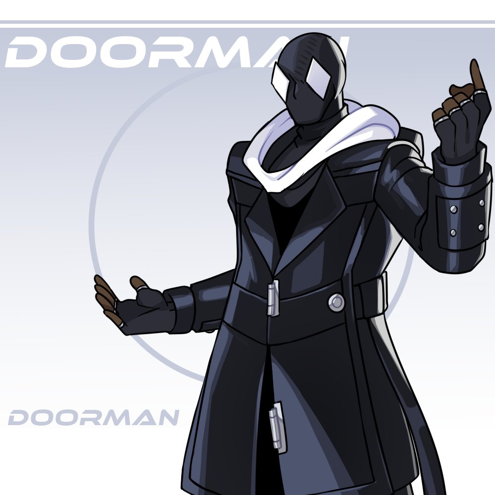 Lu_Nachi's tweet photo. The Doorman! Ding dong!
Drawing Marvel characters in my style
(5/X) DoorMan https://t.co/bdUeqRUTBk