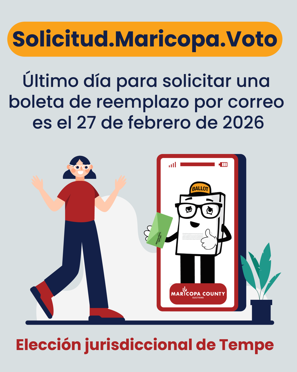 Maricopa County Elections tweet media