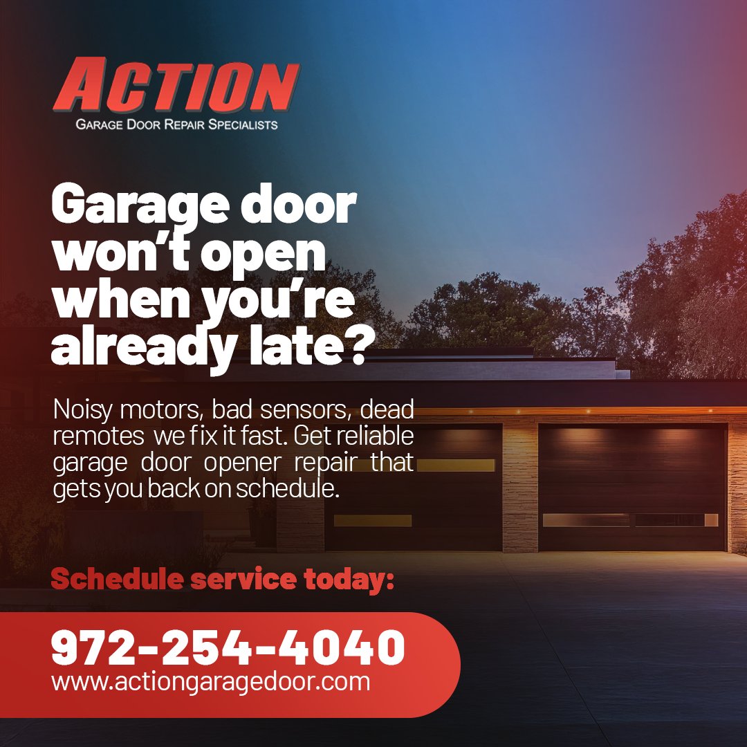Action Garage Door tweet media