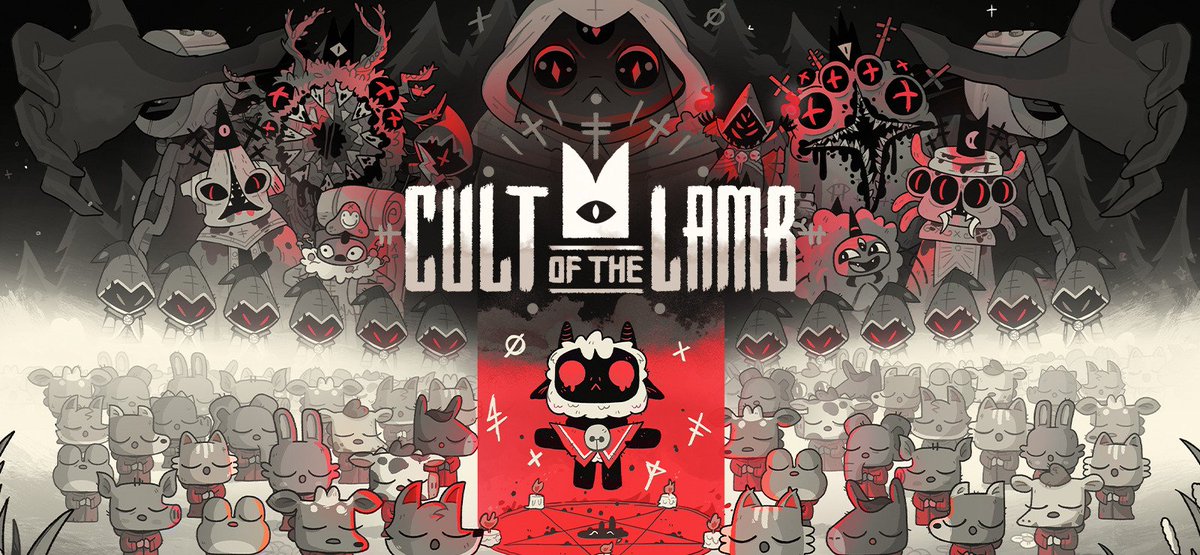 Join me today in Cult of the Lamb on the purple app!