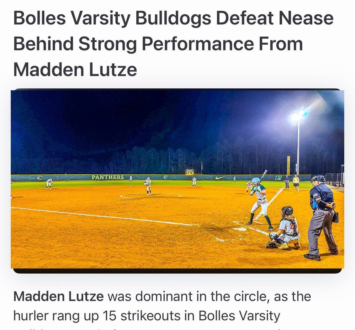 MaddenLutze19's tweet photo. Season Opener!!! For @BollesSchool Softball 🥎 🥎 👀.  

@THEWOWSB @TopPreps @tp_softball @MaxPreps @SoftbalAmerica
@PrepSoftball @D1Softball @DiamondAddicts
@CFreemanJAX @bxrosenberg
@RecruitingSBall
@Andy_Villamarzo
@KaylaLombardo11 @jaxdotcom @DuvalSports https://t.co/QK9PJIBC0K
