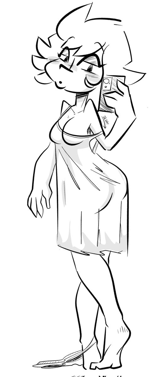 This tank top is a little big for <a href="/DangItHappy/">I'M HAPPY</a> ...