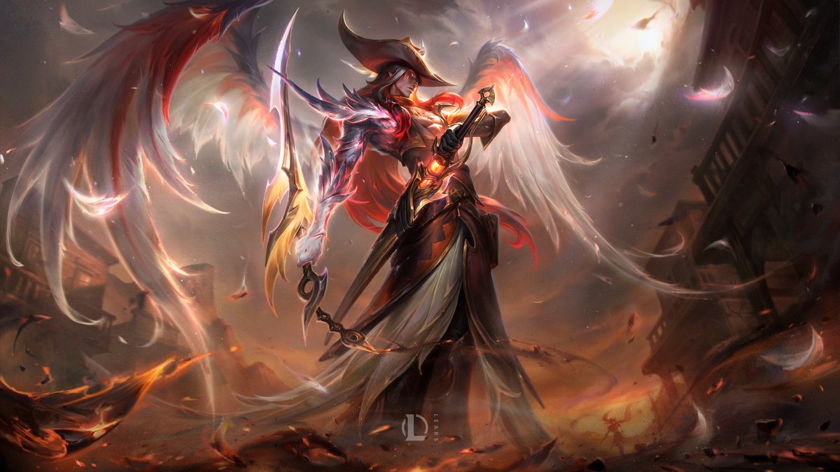 Peacemaker High Noon Yone Mythic Variant is coming to The Sanctum on March 4 ‼️

It will be obtained in a maximum of 40 pulls, and its icon and border will NOT be obtainable.