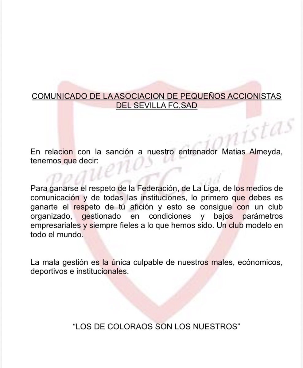 Peq. Accionistas SFC desde 1996 tweet media