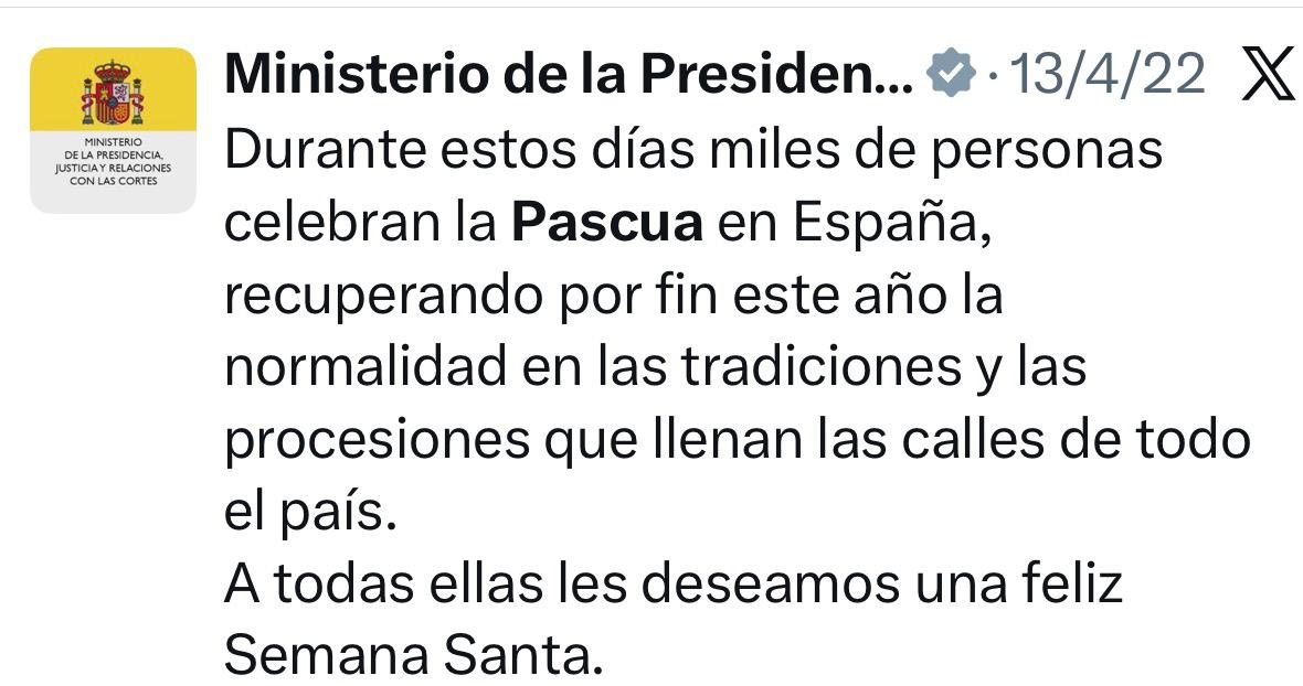 Félix Bolaños tweet media