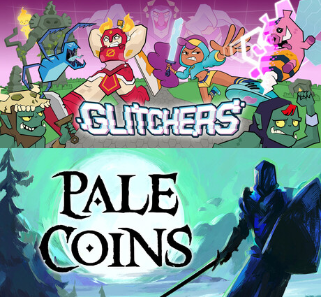 Motaxun's tweet photo. Los juegos son: #Ravenswatch Roguelike COOP - #GoldilockOne RPG Accion - #APizzaDelivery Puzzles - #Glitchers Hack and Slash y #PaleCoins RPG 2D https://t.co/wfxJvsjKYY