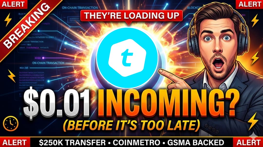 TELCOIN ($TEL) is being SLEPT ON and I refuse to stay quiet about it.

$0.0038 first → $0.0040 → then the $0.01 narrative EXPLODES

And COINMETRO listing drops THIS WEEK 👀

Full breakdown 👇
youtu.be/wgBESn5xc1I

#Telcoin #TEL #Crypto