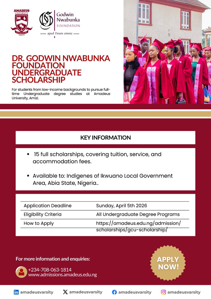 Amadeus University tweet media