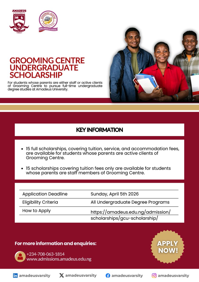 Amadeus University tweet media