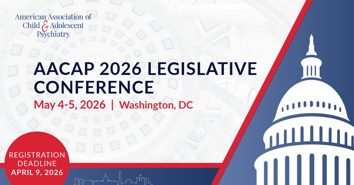 American Academy of Child & Adolescent Psychiatry tweet media