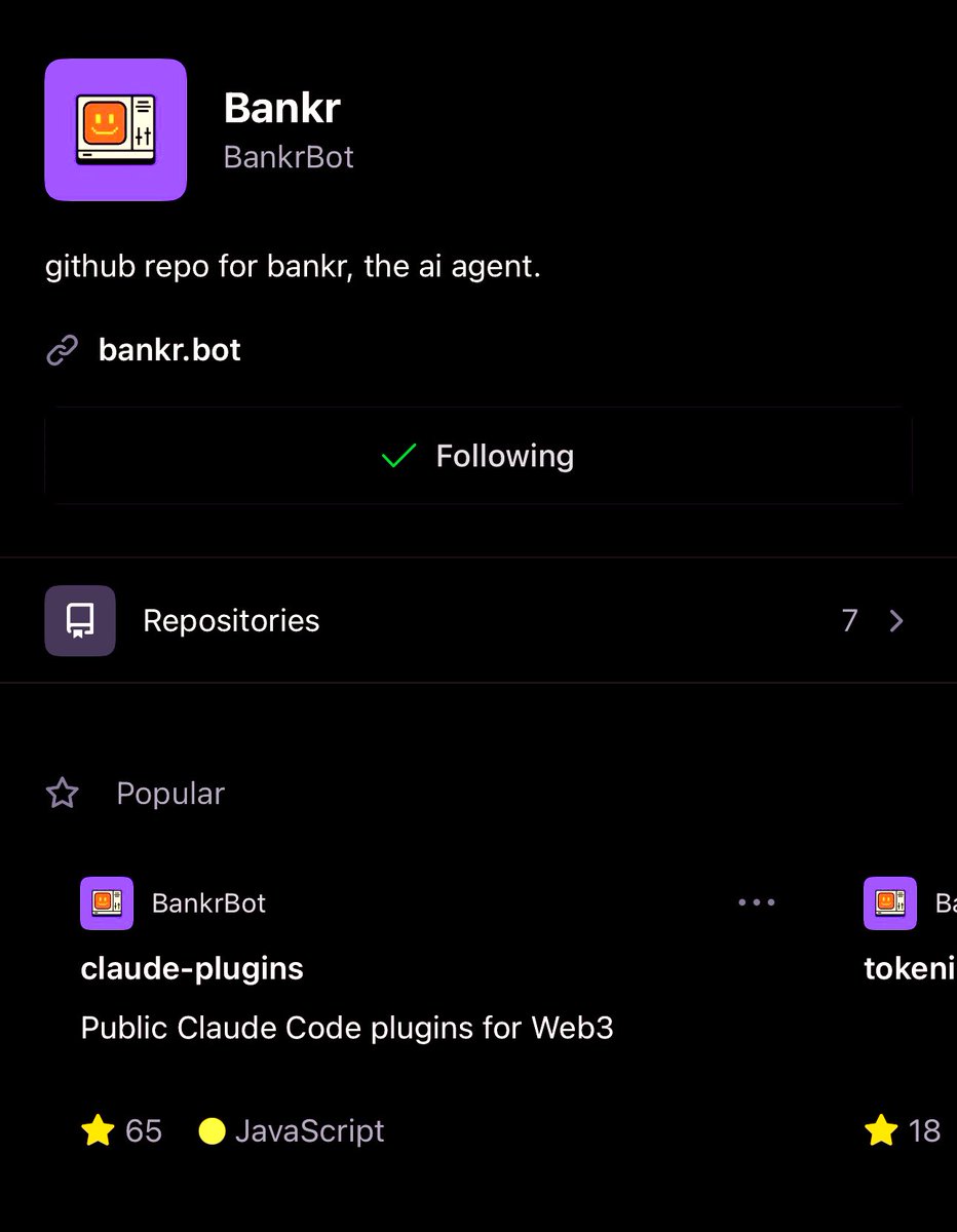 alexdolbun's tweet photo. Welcome into $BNKR community Mr. @igoryuzo !! Give us GitHub repo https://t.co/bcSuuHRTSO  with first milestone of 10,000 stars and same amount of developers of OpenClaw @bankrbot Skills ASAP! 😁😭😂 Welcome welcome, $BNKR to $10 billions MC !! #x402protocol boost as well as quantized transactions and #BNB network support with Liquidity Pools & LPs management tools!! 🧰  Haha, sorry Mr. @0xDeployer , Mr. @0xSinaver and Mr. @@AspynPalatnick know I’m crazy feature request spammer hahaha GL HF man!! God bless you! 👨‍🌾🤝