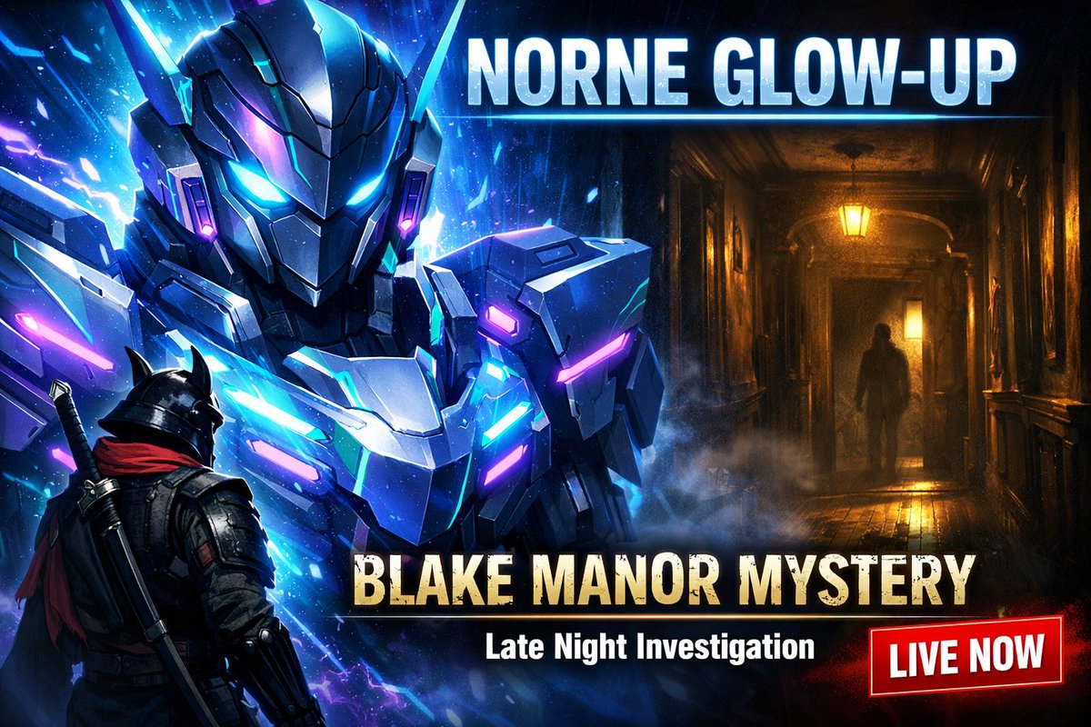 samurai_trojan's tweet photo. Norne glow-up redesign → diving straight into a murder mystery at Blake Manor.
We solving it tonight… or uncovering something worse? 🔎⚙️
👉 https://t.co/vkL8qEad5e
#MechaBREAKS3CC, #twitchstreamer, #MechaBREAK, #Mechs, #FPS, #Shooter, #season3, #streamlabsobs, #nzxt build,#pcgaming, #elgato, #pvp, #pve, #roadto50subs, #subsgoal, #supportsmallstreams, #sneakpeek, #freyr, #radianceofsanctuary