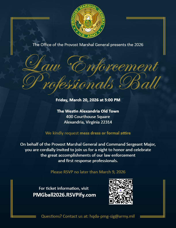 U.S. Army Office of the Provost Marshal General tweet media