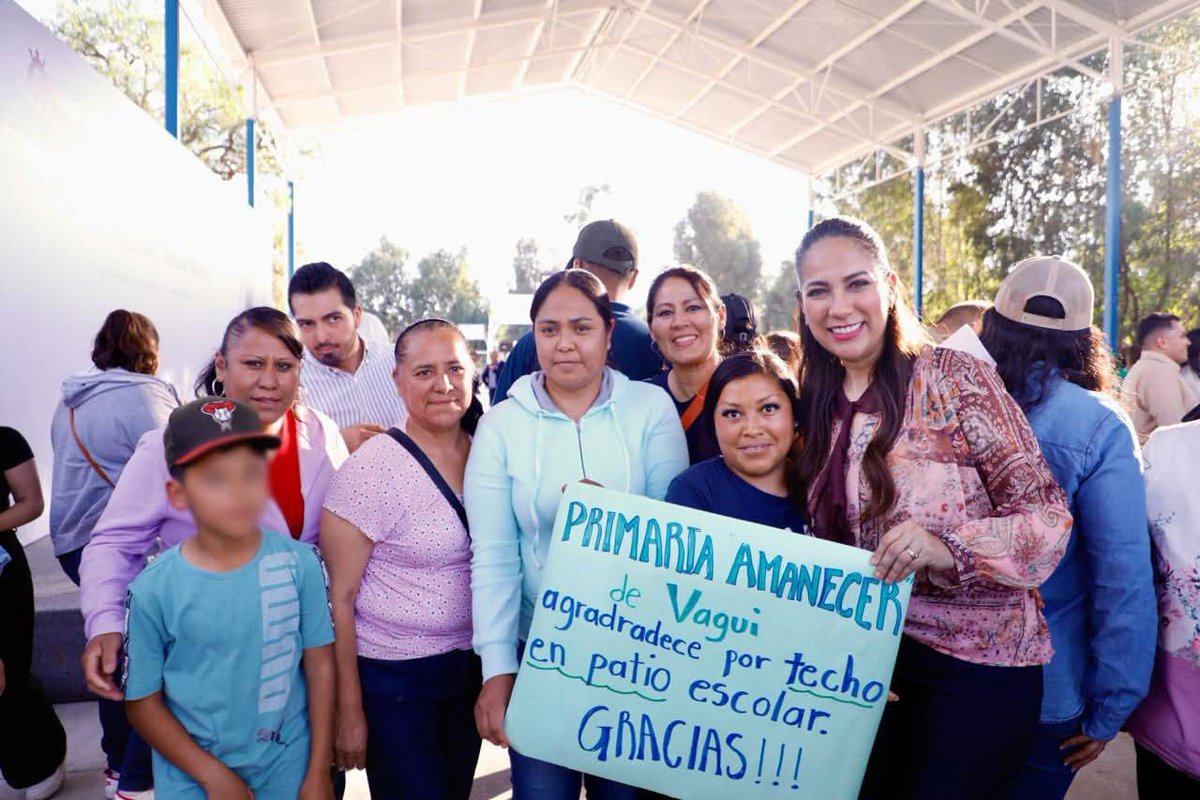 🏫 La Telesecundaria 391 en la localidad Morisquillas en el bello municipio de Doctor Mora, ya tiene un espacio listo para que el sol o la lluvia no detengan sus ganas de aprender, jugar y convivir. 

Gracias al alcalde Édgar Javier Reséndiz por hacer equipo en esta obra que