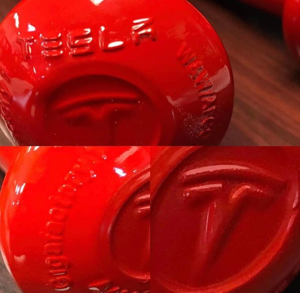 SLBolts's tweet photo. @elonmusk Rumor has it you may have one of these structural bolts in your office from the @gigafactories project.  If not we’d be happy to send you one.  Painted in @Tesla red of course. https://t.co/SKdWZgtsiu