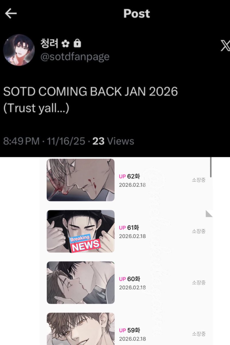 I was a month off lmao! Still can’t believe speak of the devil is back 😭🤲