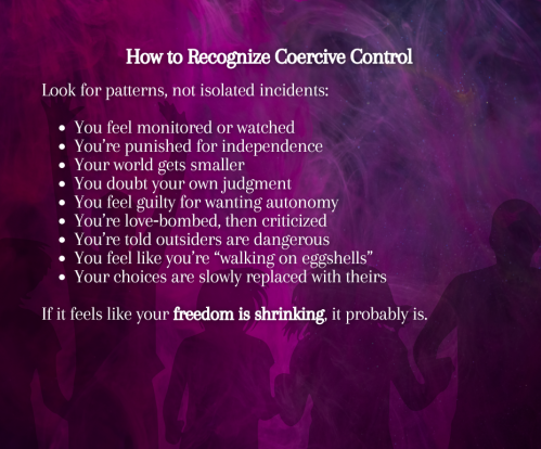 sweetgoth1's tweet photo. A thread about coercive control, how to spot it and the links between cults, MLMs and abusive relationships #eductaion #resources #antiMLM #BITEmodel https://t.co/1AtOnEyrtz