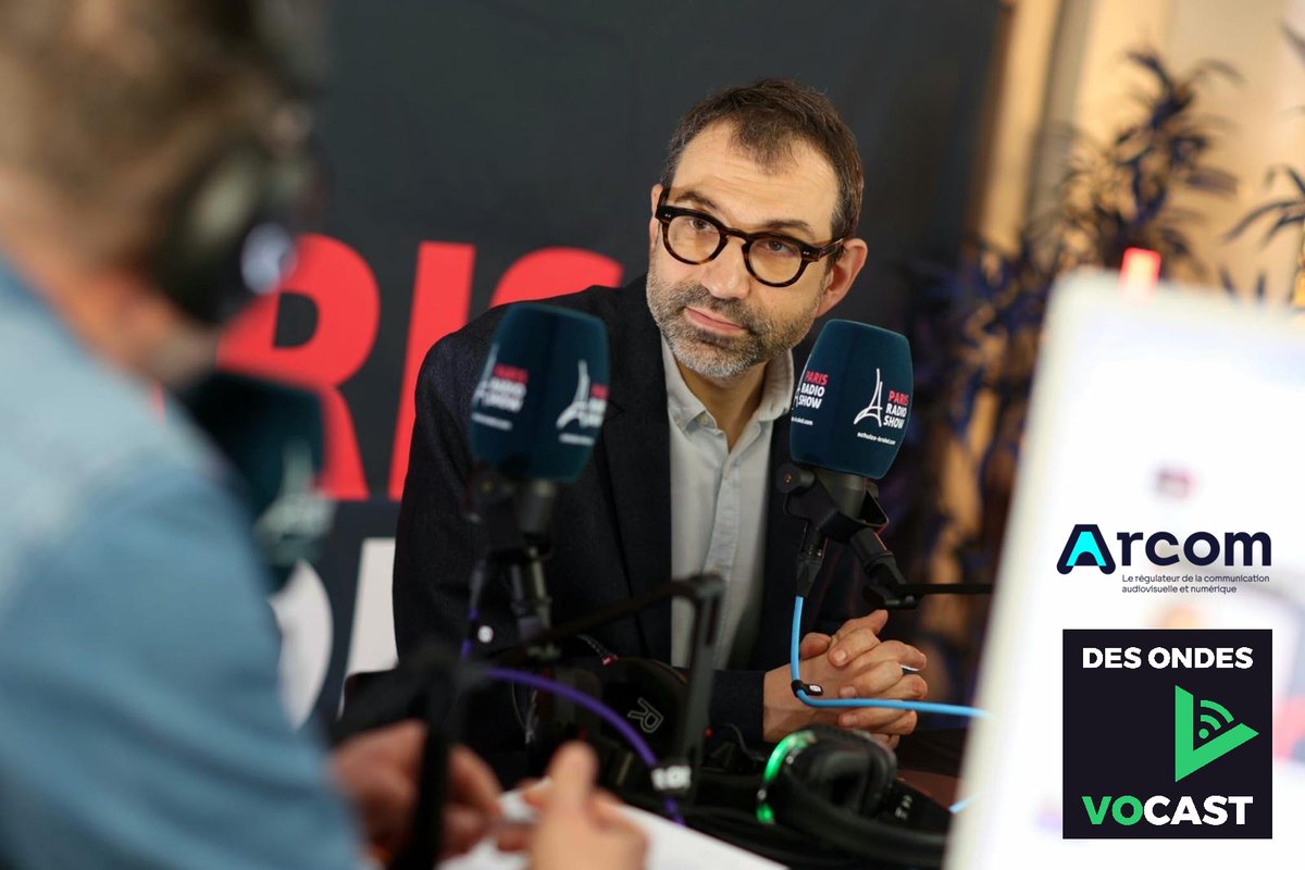 🔴Des Ondes Vocast, LE podcast qui parle de RADIO, est paru !
➡️Interview de Romain Laleix de l'Arcom au Paris Radio Show
DAB+, catégories de radio, seuil anticoncentration, financement, la radio dans l'automobile, concurrence du numérique, quotas
🎧vocast.fr