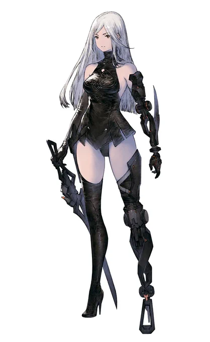 Official art | NieR Re[in]carnation - Gayle, Dissenting Hunter Artist: Akihiko Yoshida