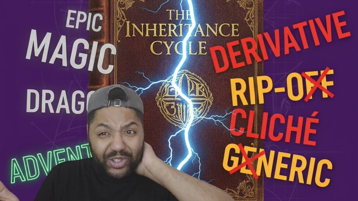 🎙️ NEW EPISODE: Birth of Chaos
Let's talk about Eragon. The derivative ripoff allegations. The Star Wars parallels. Why I still have complicated feelings about the Inheritance Cycle 20 years later.
Episode 5 of Books That Built is live. 🐉 
youtu.be/cJQXNZqTuHo 

#fantasybooks