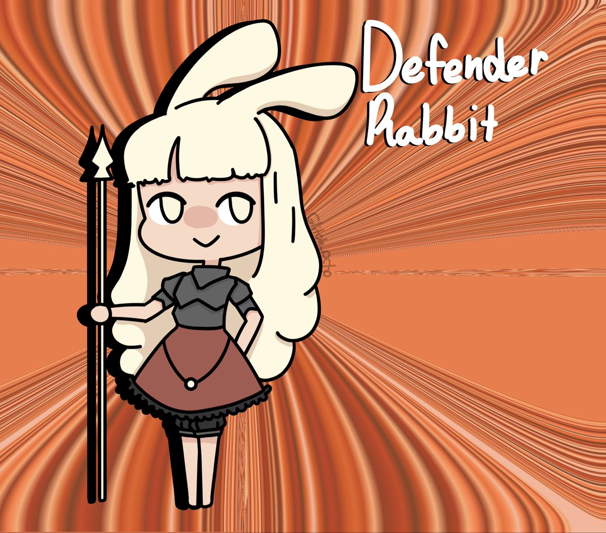 Glitch_Octo's tweet image. Day 31 oopie goopies till i umpy gumpy. 

Defender rabbit!! Still a bit burnt out but I manage. I’m really happy people like my art. I’ve always been worried that it’s bad so thanks!!! ❤️ 

#RabbitAndSteel