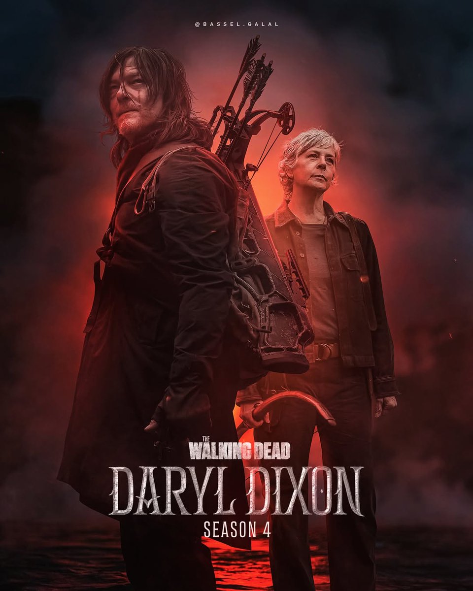 فان بوستر للموسم الرابع والأخير من #DarylDixon

• متوقع أن يُعرض خلال النصف الثاني من 2026