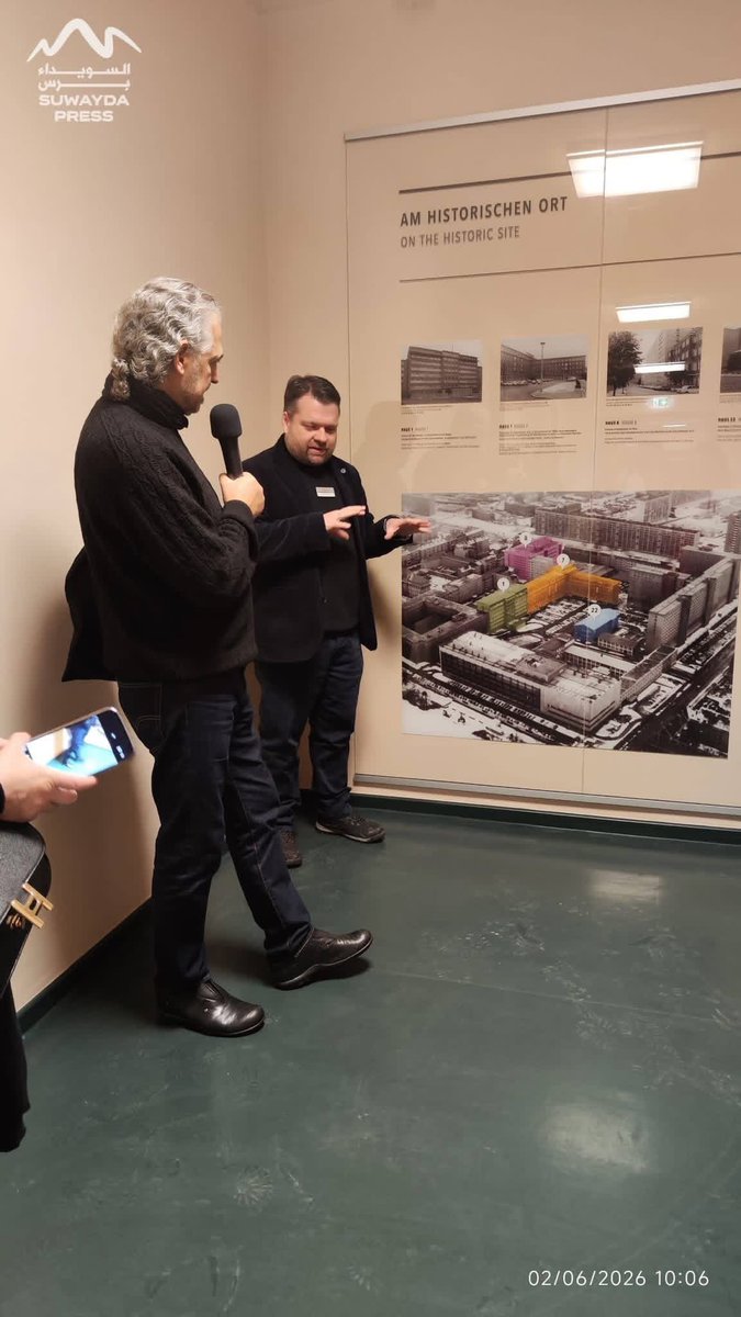 السويداء برس تُشارك في ورشة نظّمتها DW في برلين

شاركت شبكة السويداء برس في ورشة عمل نظّمتها أكاديمية دويتشه فيليه (DW) في العاصمة الألمانية برلين، في الفترة من 2 إلى 7 فبراير 2026، إلى جانب عدد من وسائل الإعلام. 

هدفت الورشة التي شاركت فيها مسؤولة قسم توثيق الانتهاكات في شبكة