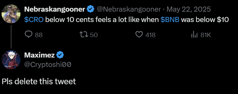 Cryptoshi00's tweet photo. @Nebraskangooner There were signs🤷‍♂️ https://t.co/BFAjGGUde6