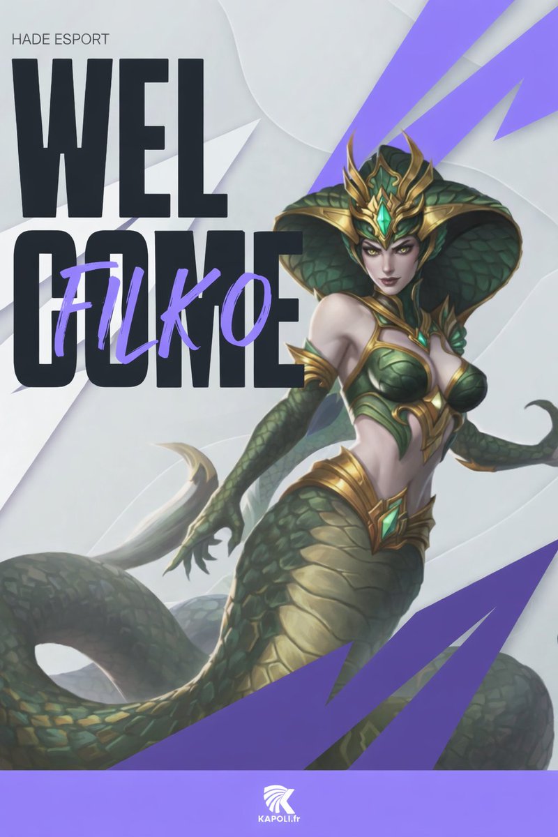 NOUVELLE RECRUE ! 

Nous sommes fiers d’annoncer que <a href="/filko_lol/">Filko</a> jouera pour Hade Esport lors des prochaines compétitions !🔥

Bienvenue à toi, <a href="/filko_lol/">Filko</a> !

#HadeEsport