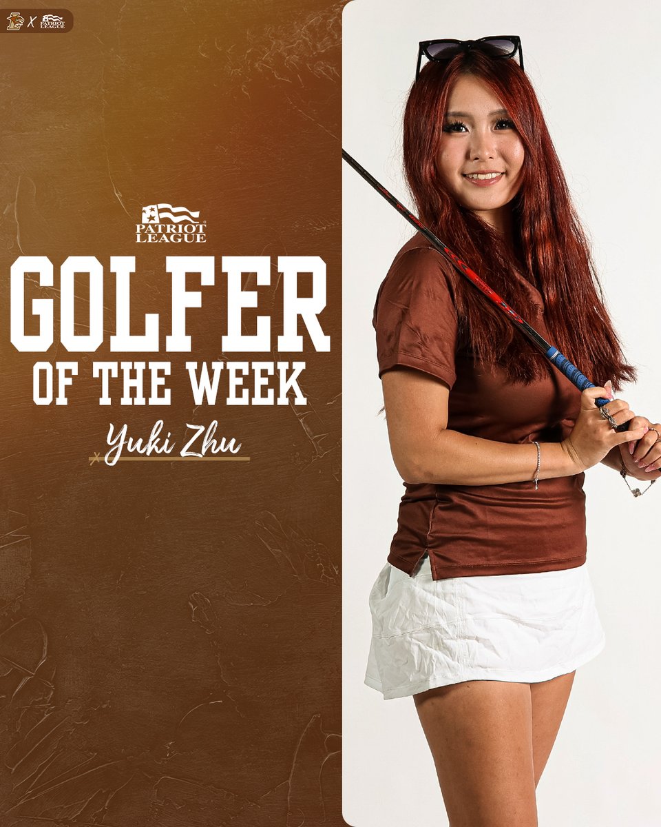 After shooting 213 and claiming a top 10 finish at the BGSU Women's Intercollegiate, Yuki Zhu is the Patriot League Golfer of the Week!

lehighsports.com/news/2026/2/18…