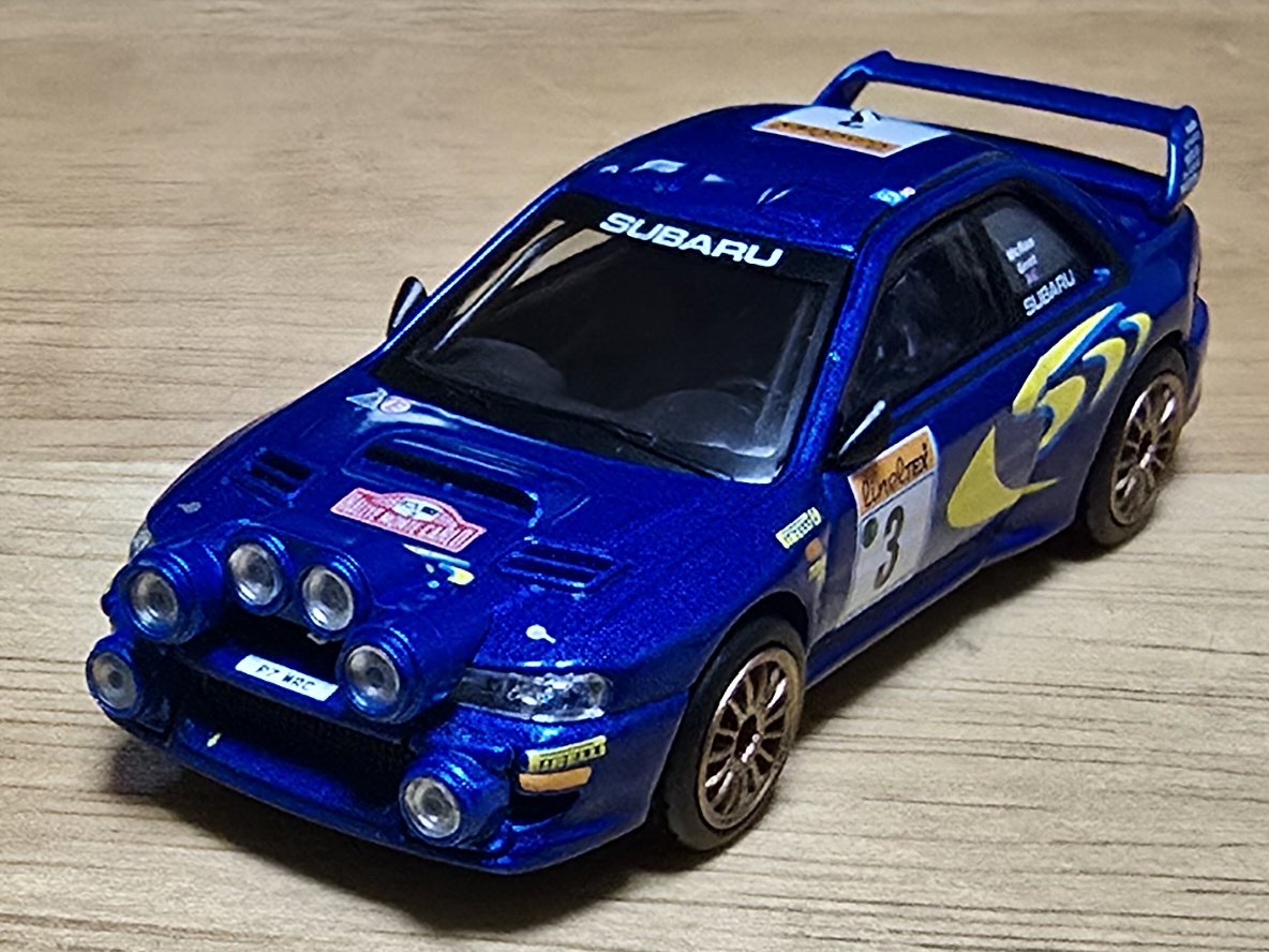 1998年モンテカルロで表彰台🍾》 今日の1台🚗 【Subaru Impreza WRC98