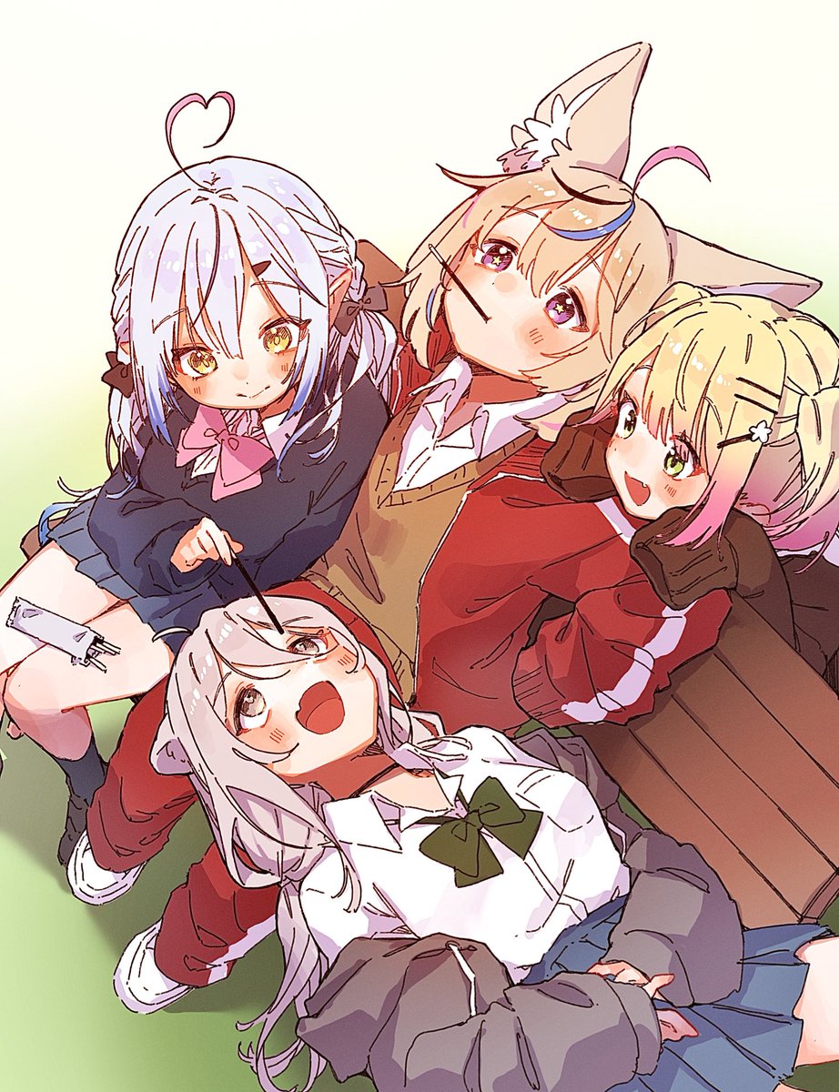 のんびり中庭休み時間なねぽらぼ💭

#ねねアルバム 
#絵まる 
#らみあーと 
#ししらーと