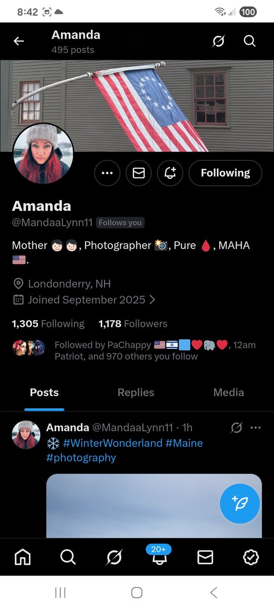 Patriots looking for new friends to follow 
<a href="/PMama6722760/">PatriotMama67</a> 
<a href="/MandaaLynn11/">Amanda</a> 
F&amp;R
💪🫶💯🇺🇸