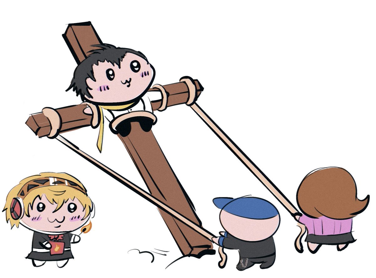 Me getting framed in the group chat
#persona3